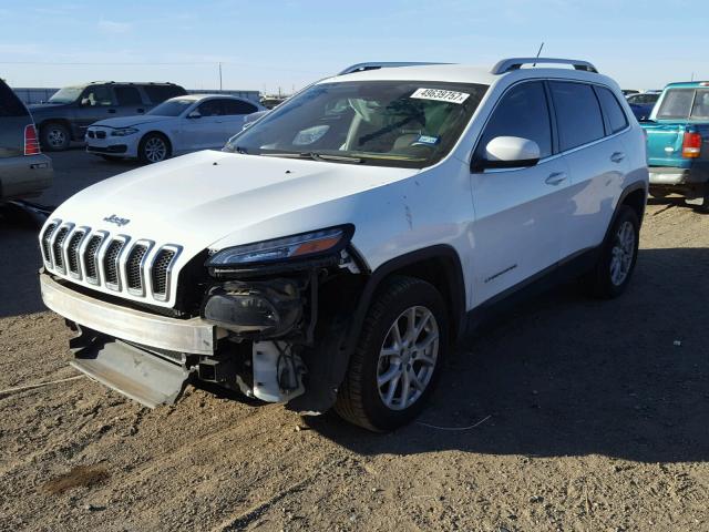 1C4PJLCB8FW657502 - 2015 JEEP CHEROKEE L WHITE photo 2