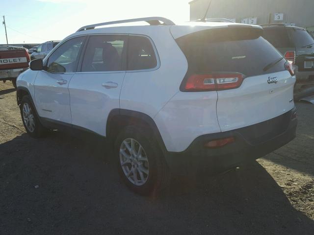 1C4PJLCB8FW657502 - 2015 JEEP CHEROKEE L WHITE photo 3