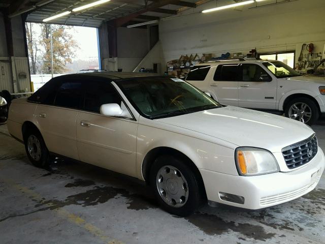 1G6KE54Y42U184624 - 2002 CADILLAC DEVILLE DH CREAM photo 1