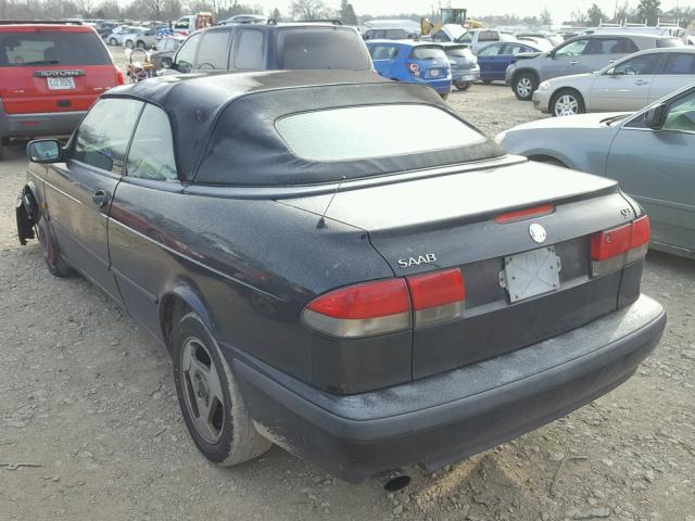 YS3DD78NXX7003254 - 1999 SAAB 9-3 S BLACK photo 3