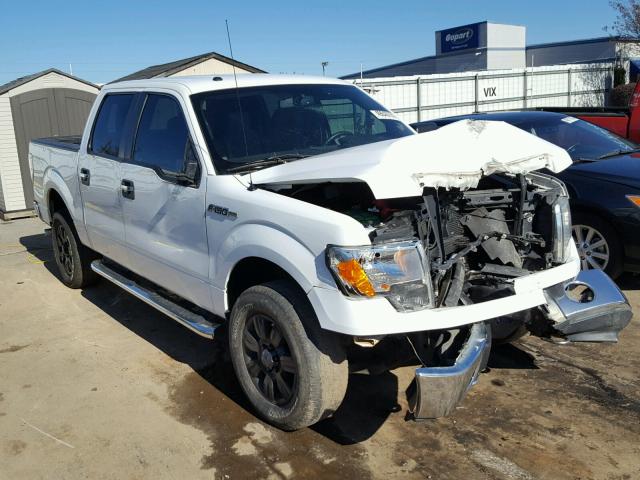 1FTFW1EF0BFC17656 - 2011 FORD F150 SUPER WHITE photo 1