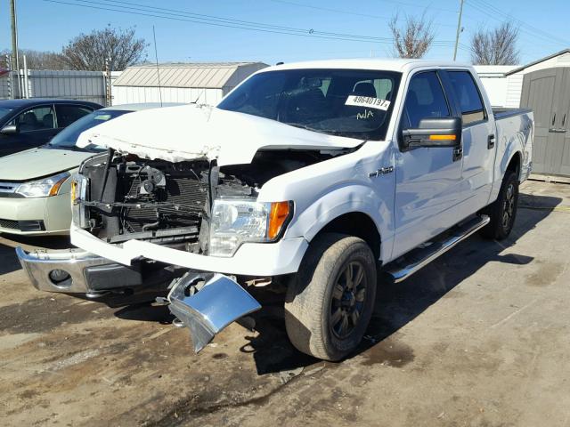 1FTFW1EF0BFC17656 - 2011 FORD F150 SUPER WHITE photo 2