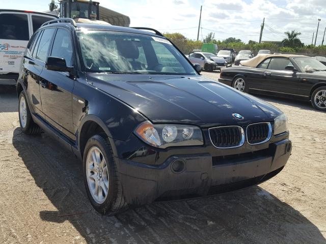 WBXPA73444WC37702 - 2004 BMW X3 2.5I BLACK photo 1