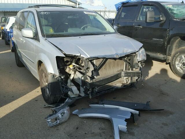 2A4RR5D14AR350729 - 2010 CHRYSLER TOWN & COU SILVER photo 1