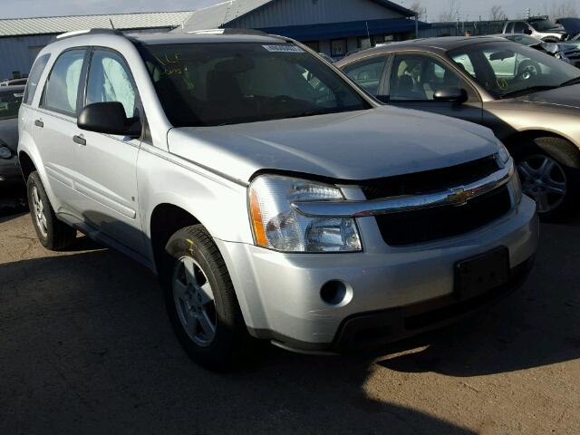 2CNDL23F396218678 - 2009 CHEVROLET EQUINOX LS SILVER photo 1