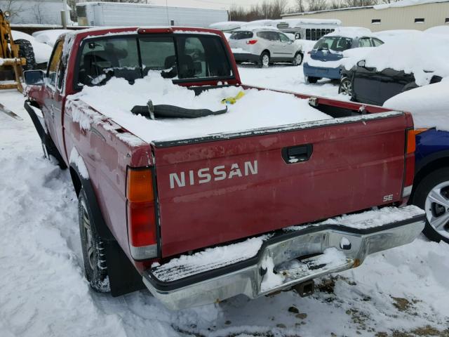 1N6SD16Y4VC384819 - 1997 NISSAN TRUCK KING RED photo 3