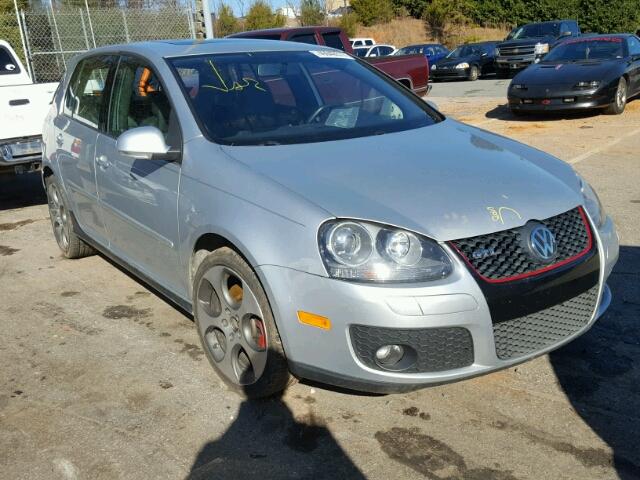 WVWHV71K37W073173 - 2007 VOLKSWAGEN NEW GTI SILVER photo 1