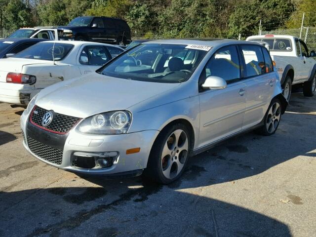 WVWHV71K37W073173 - 2007 VOLKSWAGEN NEW GTI SILVER photo 2