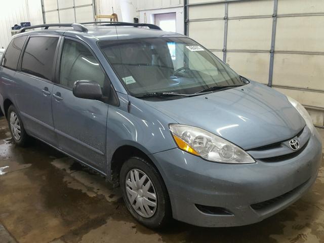 5TDZA23C16S576904 - 2006 TOYOTA SIENNA CE BLUE photo 1