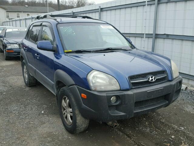 KM8JN72DX7U542719 - 2007 HYUNDAI TUCSON SE BLUE photo 1