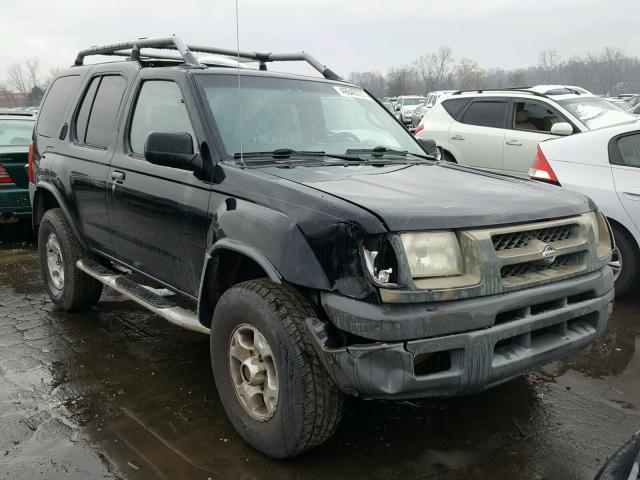 5N1ED28Y4YC501799 - 2000 NISSAN XTERRA XE BLACK photo 1