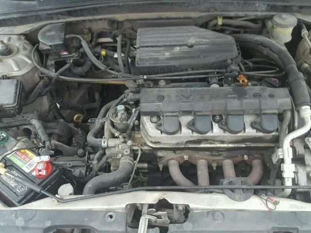 1HGES26791L060800 - 2001 HONDA CIVIC EX ოქროსფერი ფოტო 7