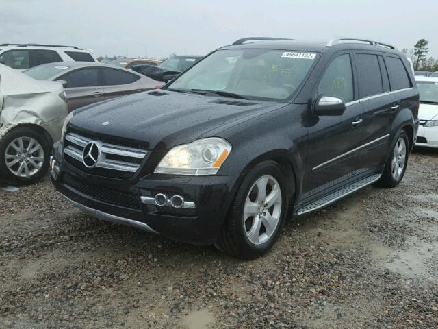 4JGBF7BE8AA601320 - 2010 MERCEDES-BENZ GL 450 4MA BLACK photo 2