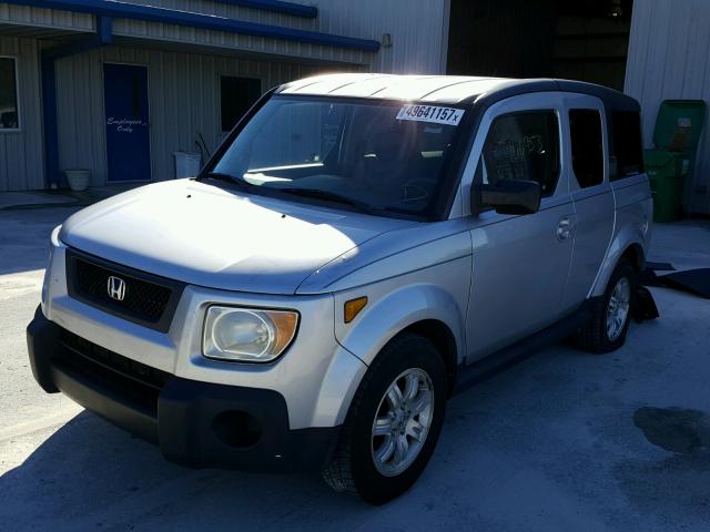 5J6YH17756L013316 - 2006 HONDA ELEMENT EX SILVER photo 2