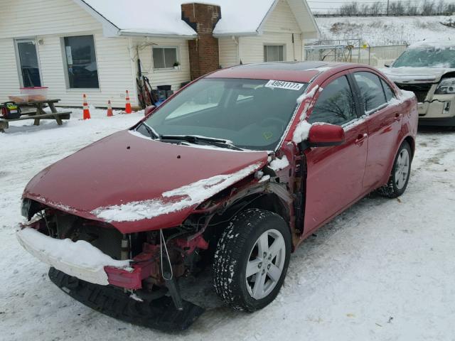 JA3AU26U98U014867 - 2008 MITSUBISHI LANCER ES RED photo 2