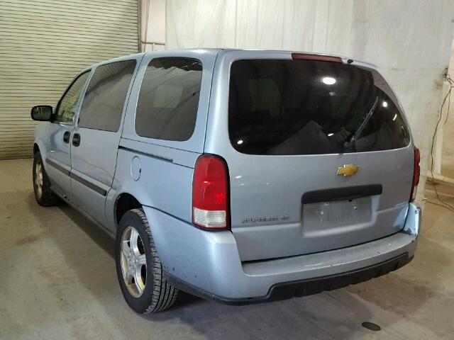 1GNDV23187D174153 - 2007 CHEVROLET UPLANDER L BLUE photo 3