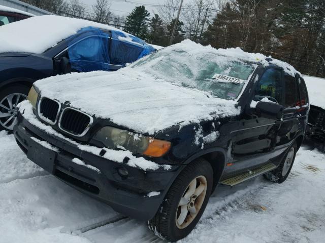 WBAFA53561LM80473 - 2001 BMW X5 3.0I BLACK photo 2