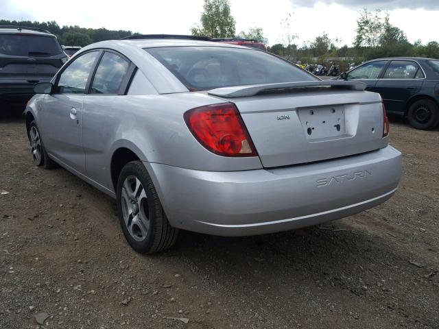 1G8AW12F65Z178549 - 2005 SATURN ION LEVEL SILVER photo 3