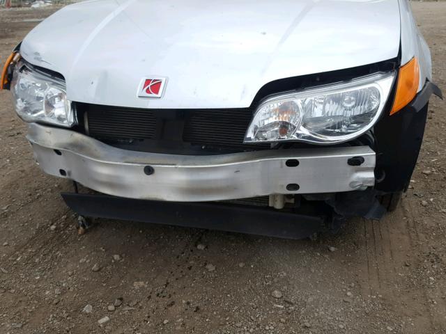 1G8AW12F65Z178549 - 2005 SATURN ION LEVEL SILVER photo 9