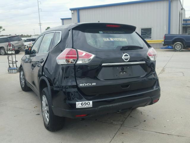 5N1AT2MT6GC740846 - 2016 NISSAN ROGUE S BLACK photo 3