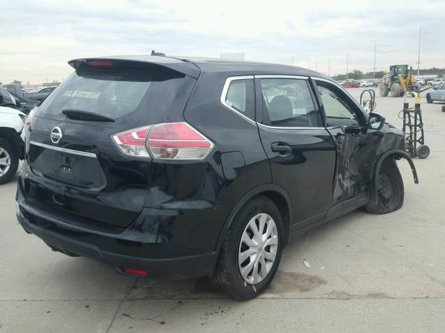 5N1AT2MT6GC740846 - 2016 NISSAN ROGUE S BLACK photo 4