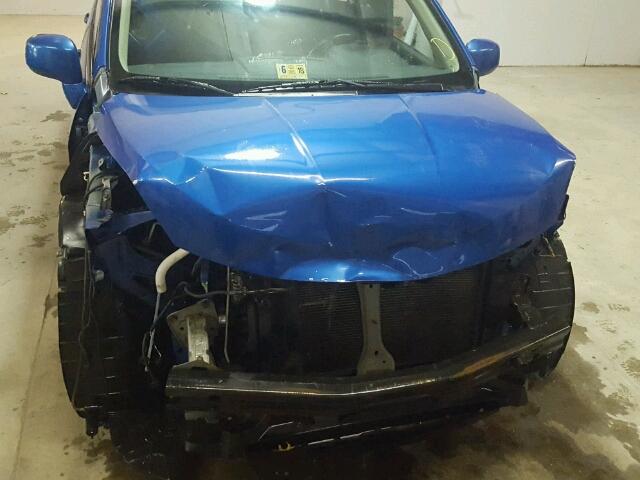 3N1BC13E17L367521 - 2007 NISSAN VERSA S BLUE photo 9