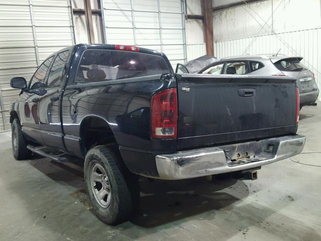 1D7HU18N36J137178 - 2006 DODGE RAM 1500 S BLACK photo 3