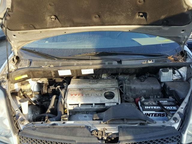 5TDZA23C25S297914 - 2005 TOYOTA SIENNA CE SILVER photo 7