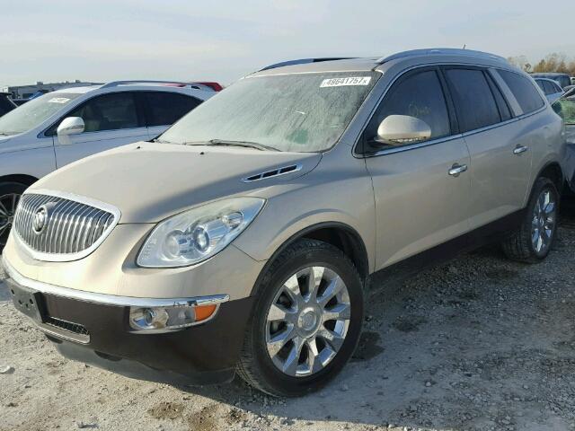 5GAKRCED6BJ335869 - 2011 BUICK ENCLAVE CX BEIGE photo 2