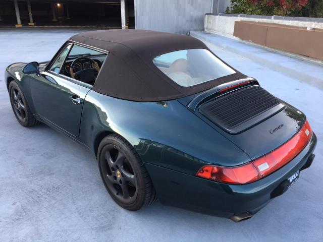 WP0CA2993WS340697 - 1998 PORSCHE 911 CARRER GREEN photo 4