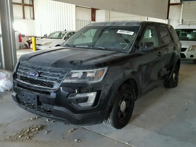 1FM5K8AR4HGB15985 - 2017 FORD EXPLORER P 黑色 照片 2