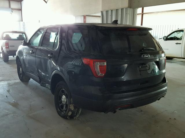 1FM5K8AR4HGB15985 - 2017 FORD EXPLORER P 黑色 照片 3