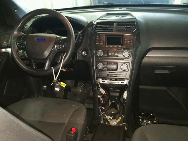 1FM5K8AR4HGB15985 - 2017 FORD EXPLORER P 黑色 照片 9