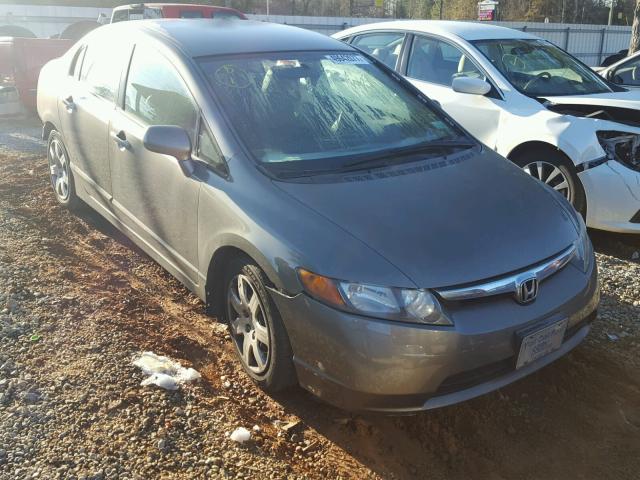 1HGFA16587L077970 - 2007 HONDA CIVIC LX GRAY photo 1