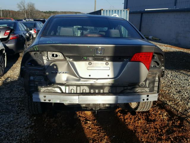 1HGFA16587L077970 - 2007 HONDA CIVIC LX GRAY photo 9