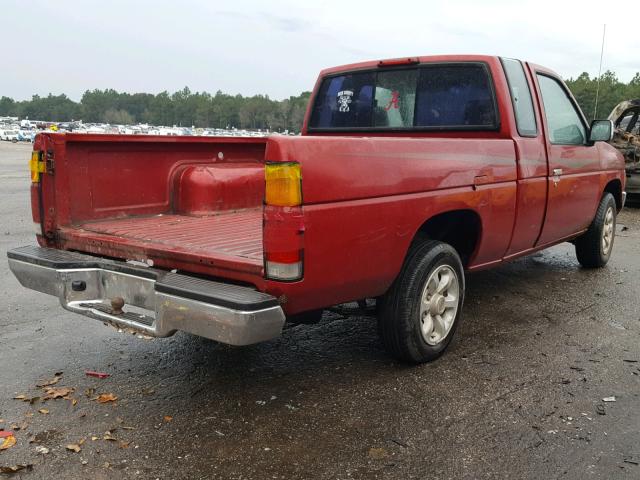 1N6SD16S8VC394846 - 1997 NISSAN TRUCK KING RED photo 4