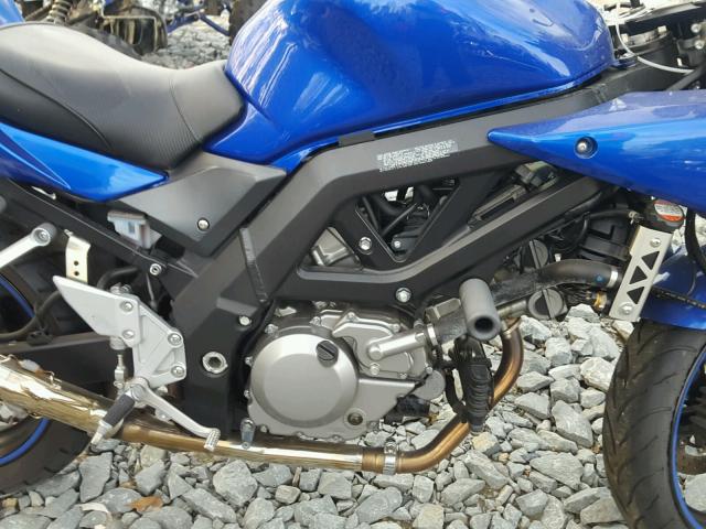 JS1VP53A072100868 - 2007 SUZUKI SV650 BLUE photo 7