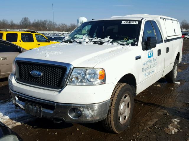 1FTVF14508KB82783 - 2008 FORD F150 WHITE photo 2