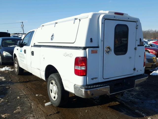 1FTVF14508KB82783 - 2008 FORD F150 WHITE photo 3