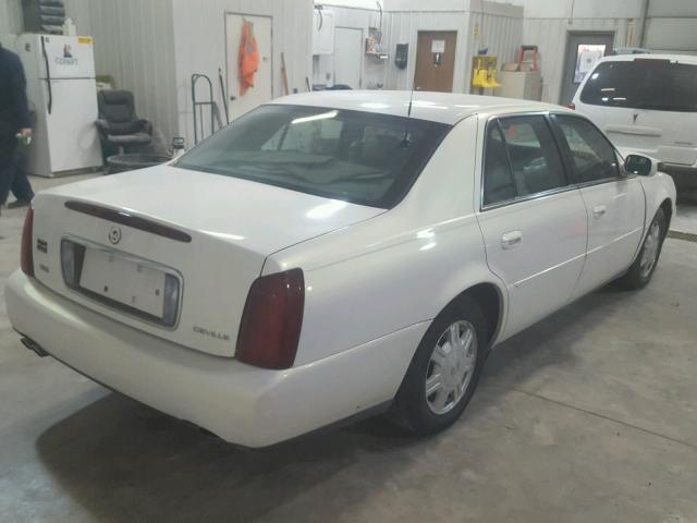 1G6KD54Y84U131642 - 2004 CADILLAC DEVILLE CREAM photo 4