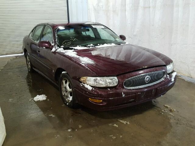 1G4HP52K844173267 - 2004 BUICK LESABRE CU BURGUNDY photo 1