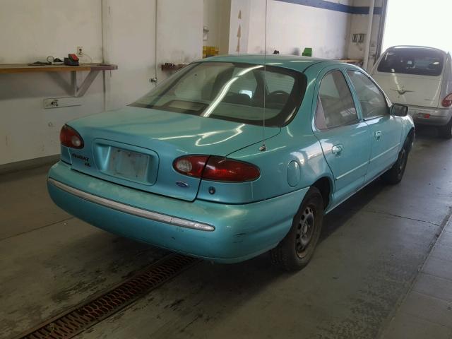 1FALP6537SK211093 - 1995 FORD CONTOUR GL მწვანე ფოტო 4