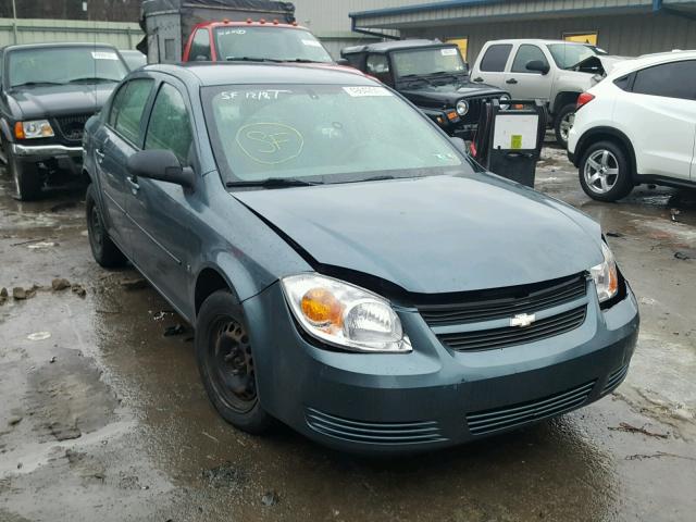 1G1AK55F877366355 - 2007 CHEVROLET COBALT LS BLUE photo 1