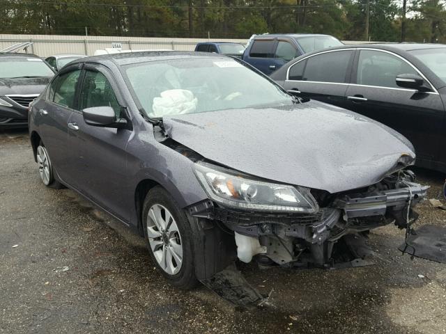 1HGCR2F33EA219473 - 2014 HONDA ACCORD LX BLUE photo 1