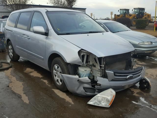 KNDMB233766069898 - 2006 KIA SEDONA EX BLUE photo 1