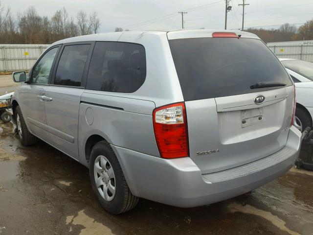 KNDMB233766069898 - 2006 KIA SEDONA EX BLUE photo 3