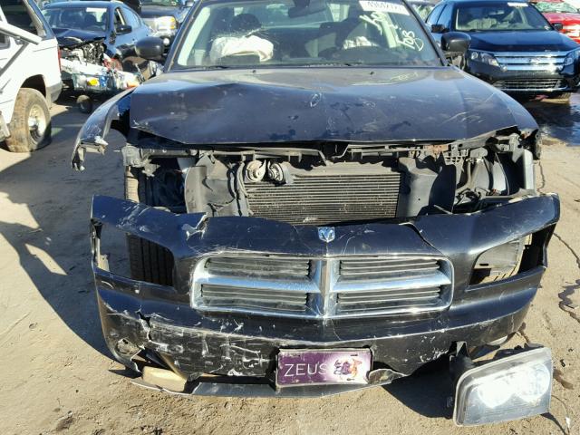 2B3CA3CV6AH107071 - 2010 DODGE CHARGER SX BLACK photo 9