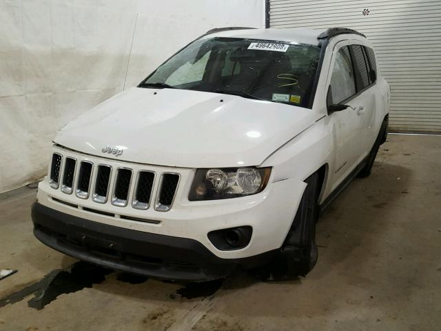 1C4NJDBB3GD778417 - 2016 JEEP COMPASS SP 白色 照片 2