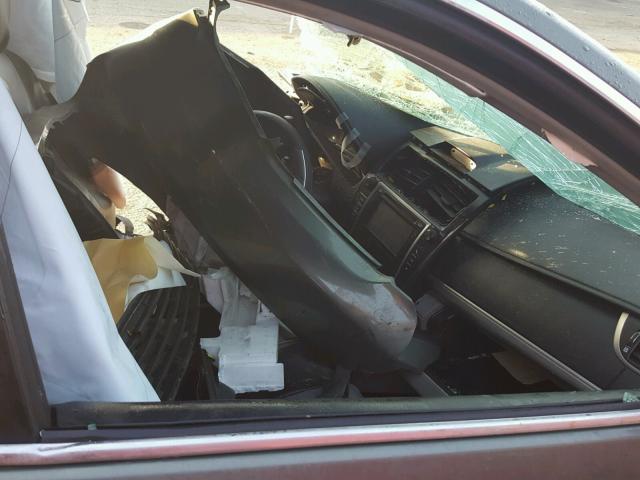 4T4BF1FK7CR200975 - 2012 TOYOTA CAMRY BASE CHARCOAL photo 5