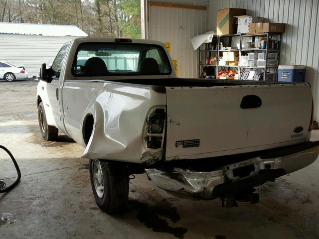 1FTNF20F72EA61226 - 2002 FORD F250 SUPER WHITE photo 3